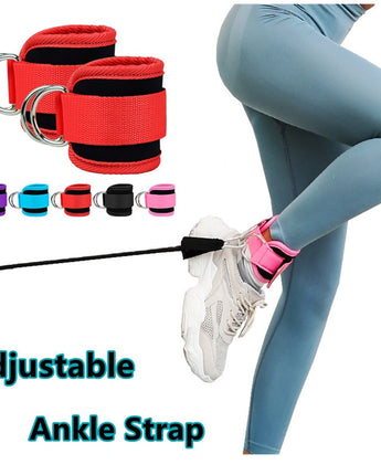 Gym Ankle Adjustable  Straps - ZELOFIT